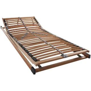 Sleeptex Lattenrost , Holz , Birke , Schichtholz , 5-Zonen , 90x200 cm , Über- und Sondergrößen erhältlich, Federholzleisten verleimt, Mittelgurt, individuelle Liegehärteeinstellung, verstellbar , Schlafzimmer, Lattenroste, verstellbare Lattenroste