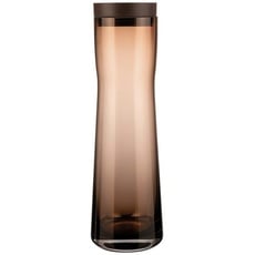 Bild -SPLASH- Wasserkaraffe, Glasgefäß, eleganter Braunton, 1000ml, Farbe Coffee, 1 L, 64283