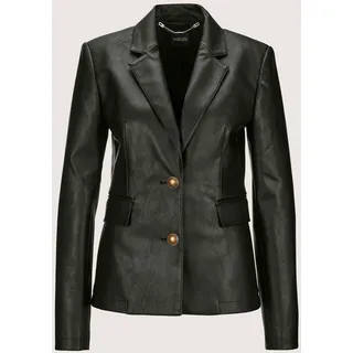 MADELEINE Jackenblazer »Lederblazer Blazer aus Leder-Imitat«, grün
