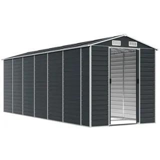 Gerätehaus 191 x 555 x 198 cm anthrazit