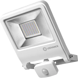 LEDVANCE Außenstrahler Aluminium 257,0 mm x 201,0 mm x 63,0 mm inkl. Bewegungsmelder weiß