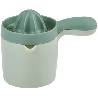 Homeware Profession. Zitronenpresse , Petrol, Mintgrün , Kunststoff , 0,5 l , 18x14x11 cm , Lfgb , Saftbehälter , Küchenzubehör, Küchenhelfer, Küchenpressen