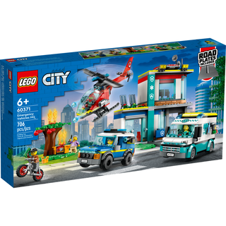 LEGO City Hauptquartier der Rettungsfahrzeuge 60371