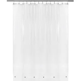 Barossa Design Duschvorhang, PEVA 82"x74"(Width x Height) farblos