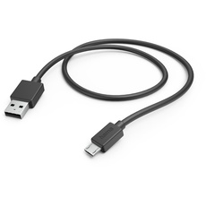 Bild von Ladekabel USB-A/Micro-USB 1m Schwarz