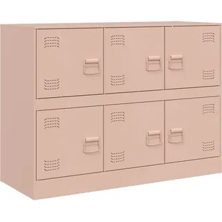 Sideboard Rosa 99x39x73 cm Stahl - Rosa