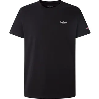 Pepe Jeans Herren Original Basic 3 N T-Shirt, Schwarz (Black), XL