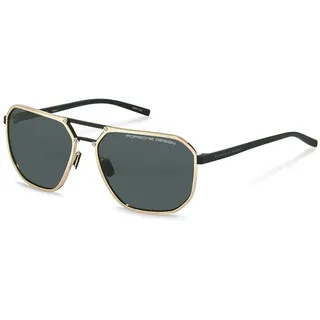 Porsche Design P8971 Polarisierte Sonnenbrille - Gold / Black - Smoke / CAT3