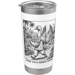 Bali Healer Smoothies Silly Goose Doppelwandiger Edelstahl-Thermobecher