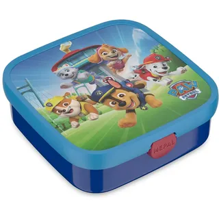 Mepal Campus Brotdose mit Bento-Einsatz und Gabel 1,3 l Paw Patrol Pups
