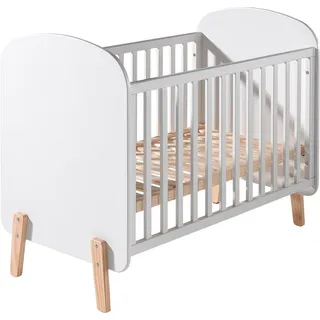 Vipack - Baby Bett Kiddy 60 x 120 cm Liegefläche - weiß,