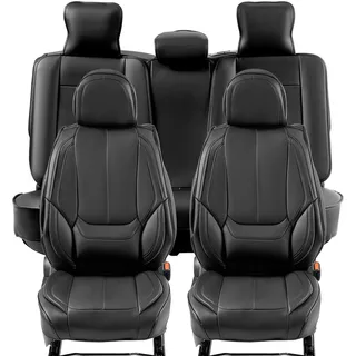 Vevor VEVOR-Sitzbezüge, universelle Autositzbezüge, Vorder- und Rücksitz, 13-teiliger Kunstleder-Sitzbezug, vollständig geschlossenes Design, abnehmbare Kopfstütze & Airbag-kompatibel, Autos, SUVs