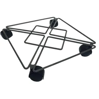 Poetic Support Neptune CA 30 Set mit 4 Rollen, Anthrazit, 30 x 30 x 6,5 cm