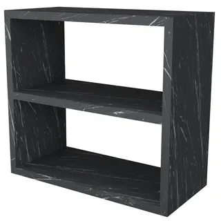 [en.casa] Küchenregal 40 x 43,5 x 20 cm Schwarz