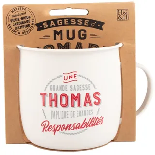 Mug Nomade - Thomas personalisierte Tee- und Kaffeetasse – Geschenk für Herren