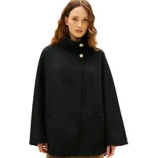 Tommy Hilfiger Damen Df Wool Gb Funnel Nk Coat Ww0ww47758 Andere Mäntel (1er Pack)
