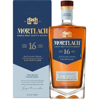 Mortlach 16 Years Old Single Malt Scotch 43,4% vol 0,7 l Geschenkbox