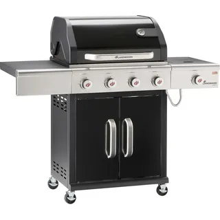 Landmann Gasgrill Triton 4.1, Wagen, Schwarz, Eckig - Schwarz