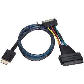 cablecc oculink sff-8611 an U.2 U.3 SFF-8639 NVME PCIe PCI-Express-SSD-Kabel für Mainboard-SSD