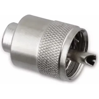 goobay UHF-Connector Silber