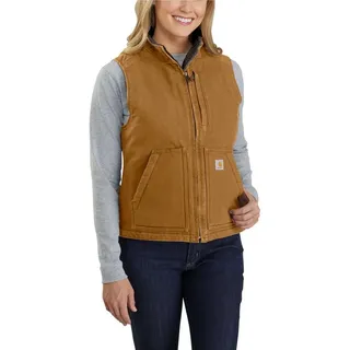 CARHARTT Sherpa, Weste Damen - Braun - M