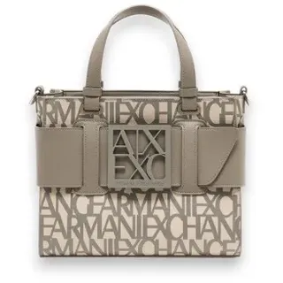 A|X Armani Exchange für Damen. 9426903F742M1014 Logo-Tasche beige (OSFA), Lässig, Baumwolle