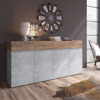 Home Affaire Rimini 179,8 x 85,7 x 40 cm braun