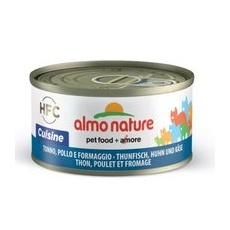 Almo nature HFC Natural Thunfisch, Huhn und Käse 24x70 g