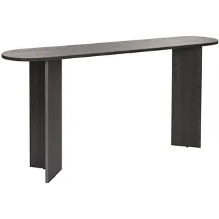 Elegant Lumiere Black Sideboard, 150 cm x 75 cm x 35 cm | 100% Melamine Coated Particle Board, 18 mm Thick | Stylish Storage Solution for Modern Homes