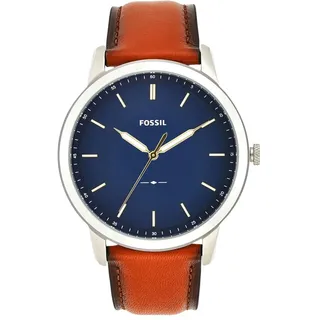 Fossil Minimalist Leder 44 mm FS5304