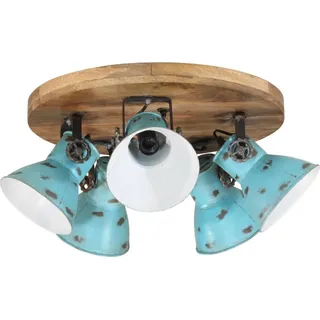 vidaXL Deckenleuchte 25 W Blau 50x50x25 cm E27 - Blau