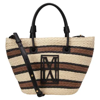 Marc O'Polo Handtasche Umhängetasche Joana Shopper Light Raffia creme - Beige