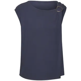 VIVANCE Kurzarmshirt Damen navy Gr.36/38