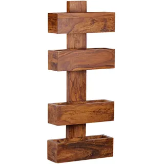 Wohnling Zeitungsständer WL1.533 sheesham Holz, DIN A4