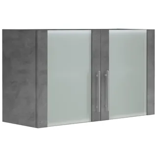 WIHO KÜCHEN Hängeschrank Cali 100 x 35 x 56,5 cm Grau