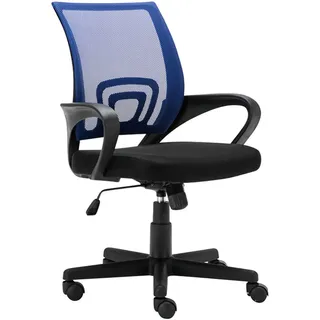 CLP Genius Drehstuhl Netzstoff Blau