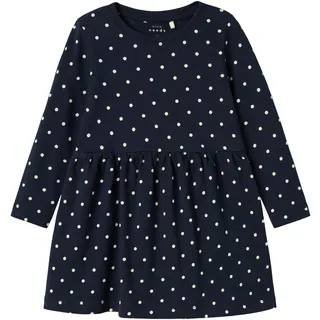 Name IT Mädchen Nmfvivia Ls Dress Noos Kleid (1er Pack)