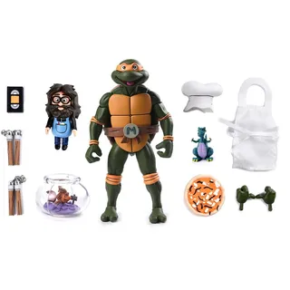 NECA Michelangelo Cartoon-Actionfigur 18 cm