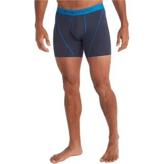 ExOfficio Herren Give-n-go Sport 2.0 Boxer Brief 6" Boxershorts, Marineblau/Skydiver, Large