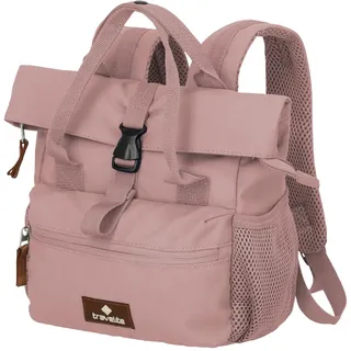 Travelite Basics Rollup – Rucksack 27 cm smoky rose) - Rosa