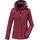Damen Funktionsjacke/Outdoorjacke mit abzippbarer Kapuze KOS 133 WMN JCKT, weinrot, 42, 38383-000