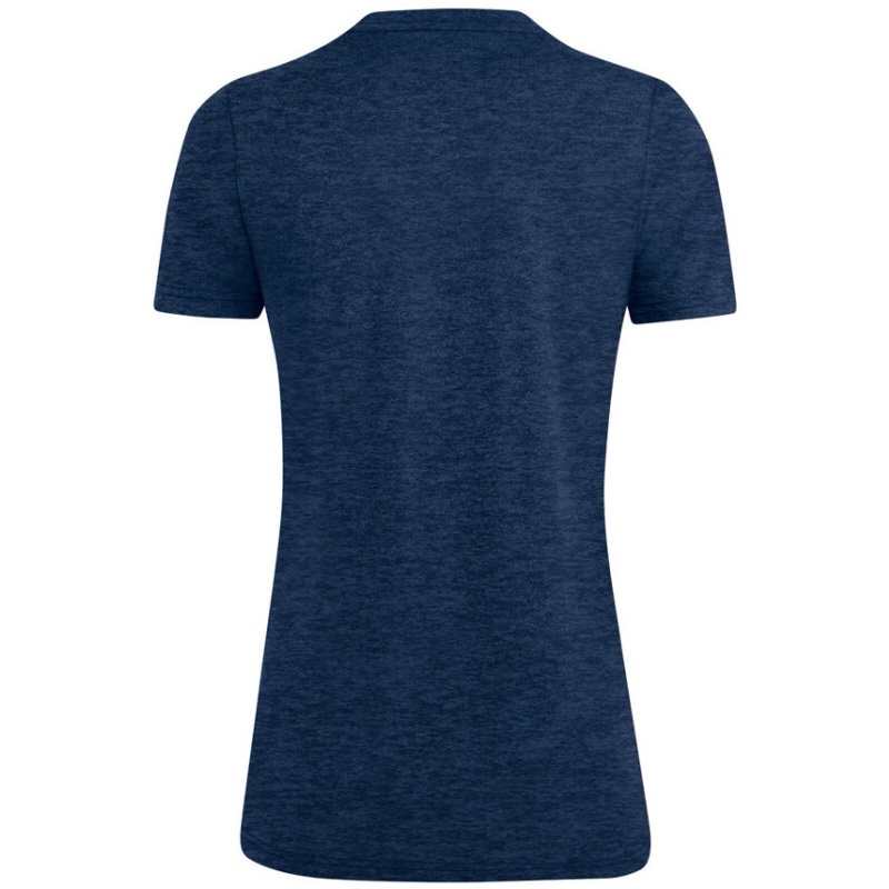 Bild von T-Shirt Premium Basics, marine meliert, 44