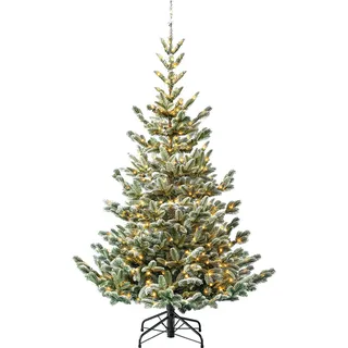 Evergreen Künstlicher Weihnachtsbaum Nobilis Kiefer Inkl. LEDs Grün 150 cm - Grün
