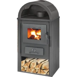 Kaminofen BLIST B10 eco - 9 kW - Grau, Schwarz