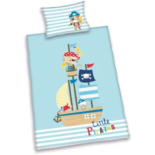 Herding Bettwäsche 100x135cm Renforcé - Little Pirates