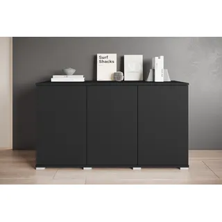 OTTO home Kenia 120 x 69,7 x 39,5 cm Schwarz
