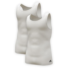 Bild Herren Tank Top, Multipack - Active Flex Cotton, Unterhemd, ärmellos, uni Weiß 2XL Pack