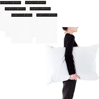6 Stück 60x79cm Weiß Versandbeutel Plastik Versandtaschen,Versandtüten für Kleidung Groß,Selbstklebend Poly Kunststoffbeutel Wasserdichte Kuriertaschen Paket Tüten für Versand Warensendung Textilien