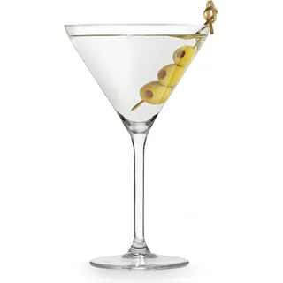 van Well Cocktailglas »Martini«, (Set, 4 tlg.), 260 ml, im Geschenkkarton, 4-teilig, farblos