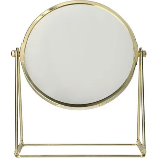 LSP-Spiegelspiegel auf Rahmenbasis Gold 22 cm 3-fache Vergrößerung - Gold